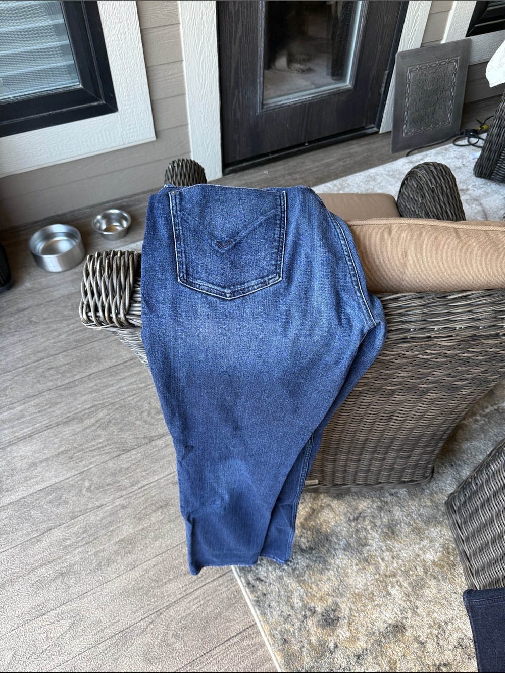 Hudson Jeans Men's Dark Blue Slim Straight Denim